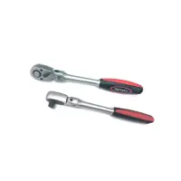 Umschaltknarre mit Gelenkkopf 1/4"