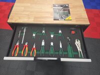 XXL Werkstattwagen mit 7 Schubladen, bestückt