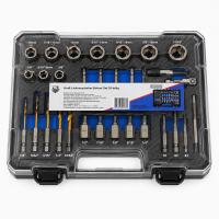 Kraft Linksausdreher & Bohrer Set (35-teilig) –...