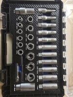 Kraft Muttern Schrauben Ausdreher Satz 3/8" (28-teilig)