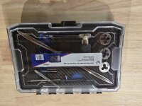 Stahl-Faust Gewindeschneider-Set Titanium 9-teilig
