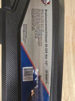 Drehmomentschlüssel 1/2", 40–220 Nm, ±3 %, mit Koffer
