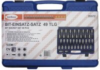 Steckschlüssel Satz Torx Sechskant Vielzahn 49 tlg. CRV