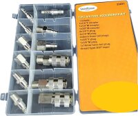 12-teiliges Set 1 x 1/4 Zoll F Kupplung 1 x 1/4 Zoll M...